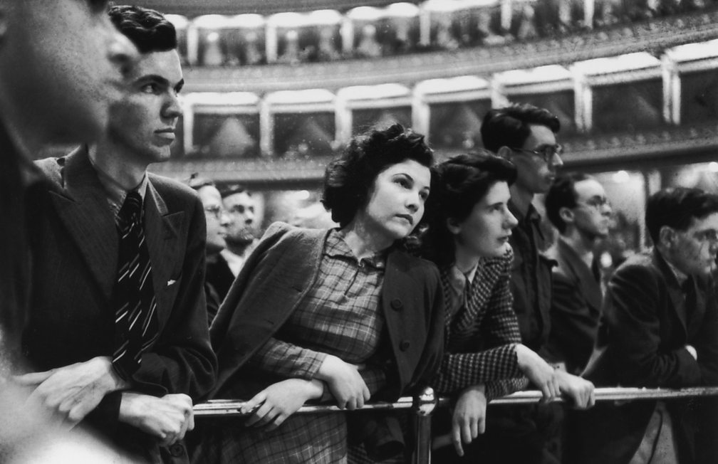 Prommers at the Royal Albert Hall, 1941