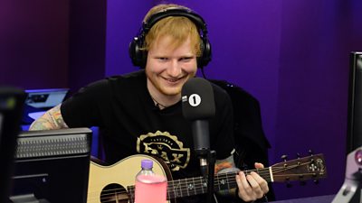 Sheeran's insane journey from a hay bale to headlining