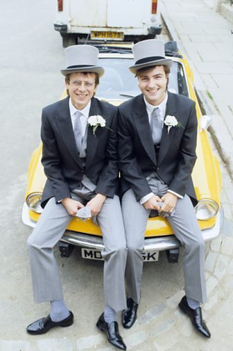 Tom Watt as Lofty and Nick Berry as Simon Wicks