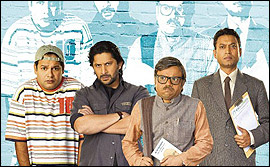 The crazy gang in the film Krazzy 4