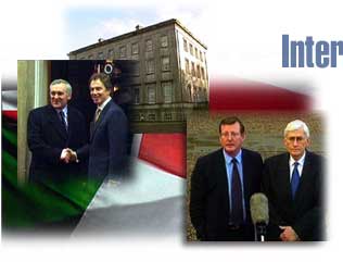 Montage of images relating to Intergovernmental Relations