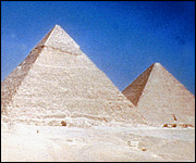 The Pyramids at Giza