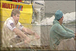 Edward Stourton training