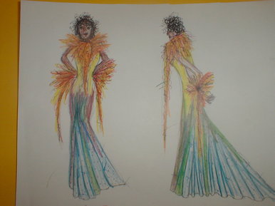 Mexican dress design