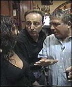 Adrian in a bar in Spain