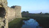 Photograph showing the position of Harlod's first castle