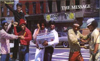 Grand Master Flash & The Furious Five - The Message album cover
