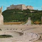 This is the view of the Monastery from the Polish Cemetery that is located on the slopes of Hill 569.