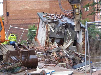 Public toilets in Tenbury demolished after floods