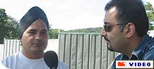 Silinder Pardesi with Anjum Rafiq