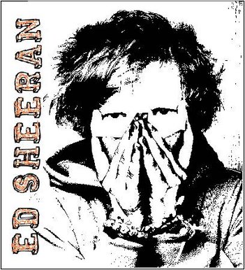 Ed Sheeran CD cover