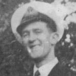 Lieutenant Graham Rouse RNVR, pictured in Hyde Park ca. 1945 Lieutenant Graham Rouse RNVR, pictured in Hyde Park ca. 1945