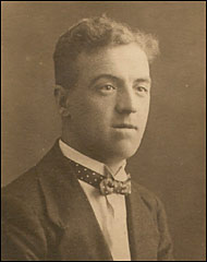 Albert Andrews in civilian attire