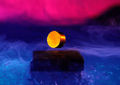 Demonstrating the Meissner effect using a high-temperature superconductor and Rare-earth magnet