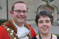 Rob Phillips a Delyth Morgans