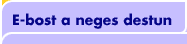 E-bost a neges destun