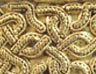 Detail from a gold Anglo-Saxon sword fitting