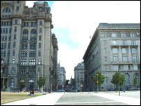 View towards Water Street