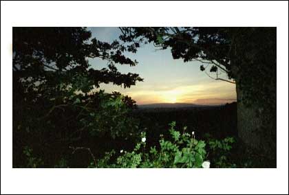 Summer solstice eve over Clee Hill by Jenny Hope
