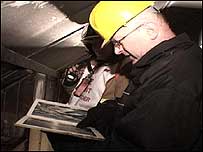 Fire investigators