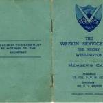 The Wrekin Service Club Membership Card