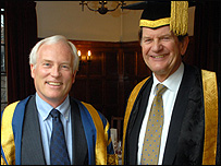 Professor Gordon Marshall and John Madejski