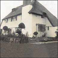 Original Tooth's Cottage with thatched roof