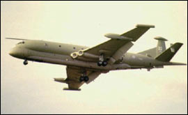 Nimrod in flight