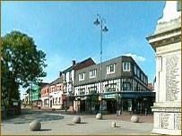 Cannock town centre
