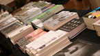 Photograph of the 2010 longlisted books
