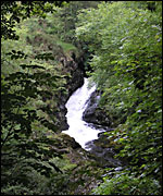 River Okement waterfall