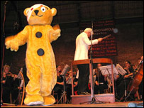 Pudsey at the 2003 concert
