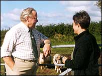 Chatting in Devon dialect