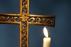 Cross & Candle