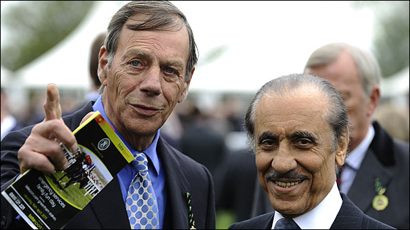 Henry Cecil with Khalid Abdulla
