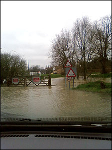 Flooding in Alconbury