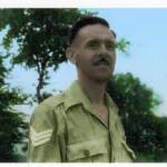 Sergeant Bilton R.A. T.A. 792177 Wounded at Cassino, survived the war, died on his 75th Birthday 25/12/1986