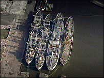 Teesside ghost ships