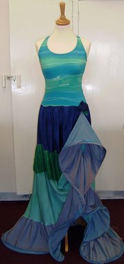 Recycled water dress