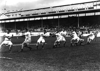 The US tug-of-war team