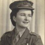 Margaret in ATS uniform