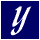 Letter Y.