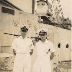 Captain Hutton, Commander Eduardes March 1943