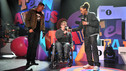 Winners - Alex Williams collects the Teen Community Hero Award