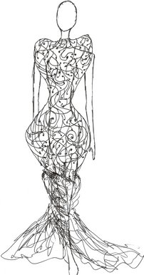 Intertwined beauty warrior