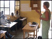 Teaching in Rwanda