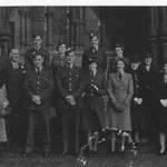 Marriage of Hilma and Charles at the Baptist Church in Birmingham 13th November 1943.