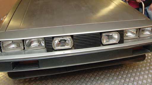 Video - Gerry Anderson explores the Delorean Car