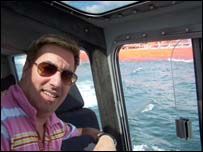 Matthew Davies on the River