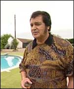 Engelbert Humperdinck at his home